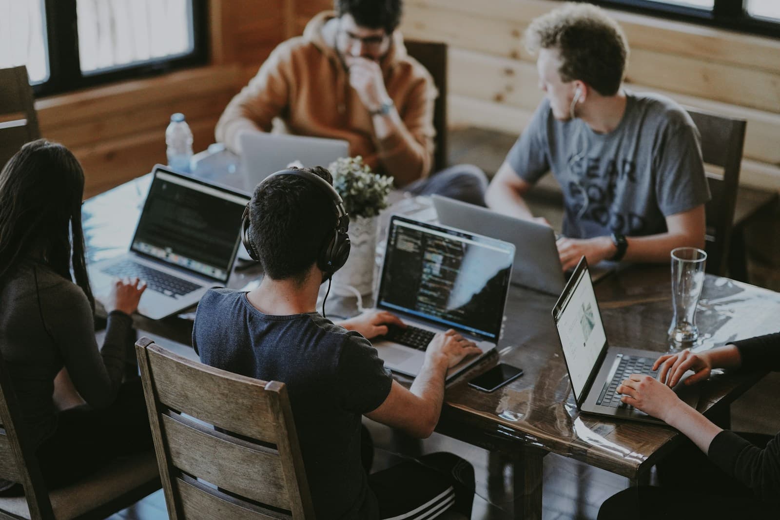 Illustrative stock photography of a shared learning environment